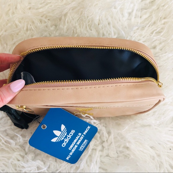 NWT Adidas Faux Suede Waist Pack - Picture 4 of 7
